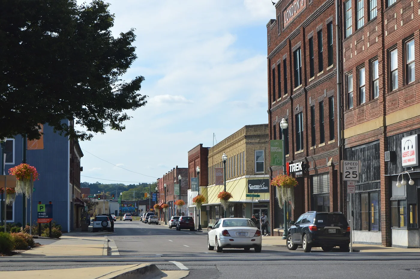 Historic downtown Johnson City