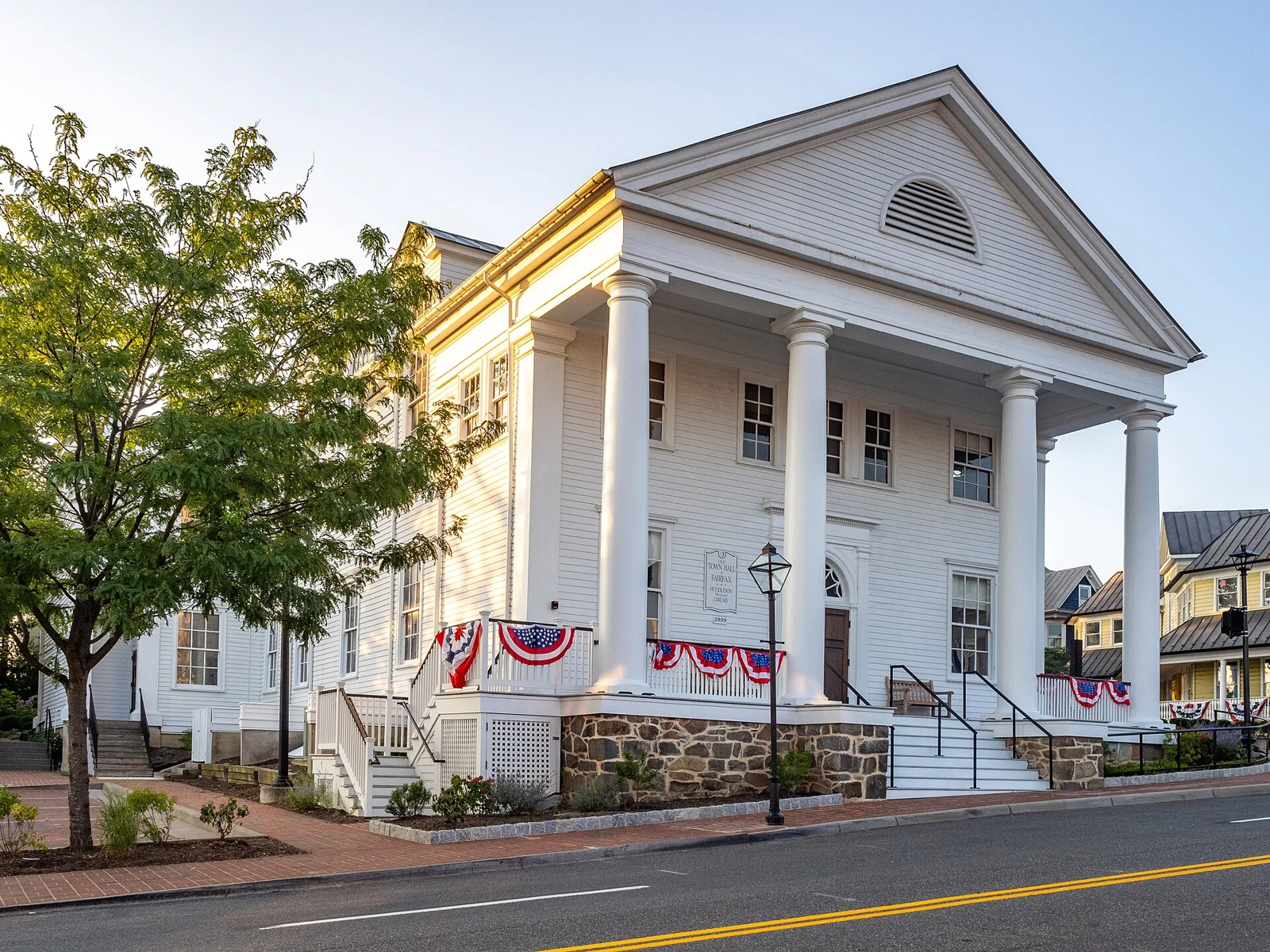 Old Town Hall in Fairfax City, Virginia
