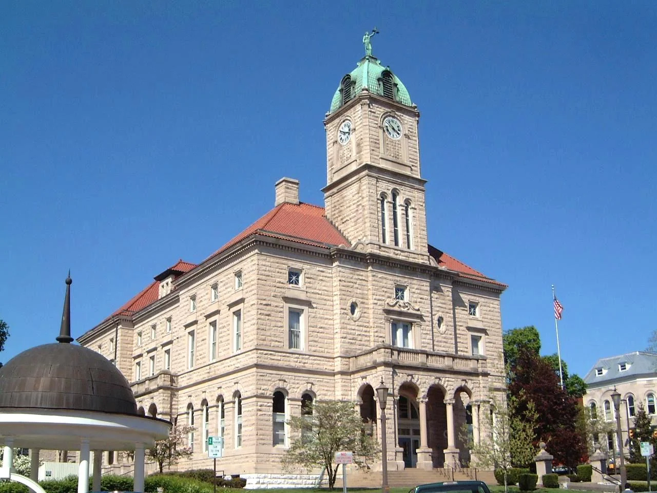 Rockingham County Courthouse in Harrisonburg, Virginia