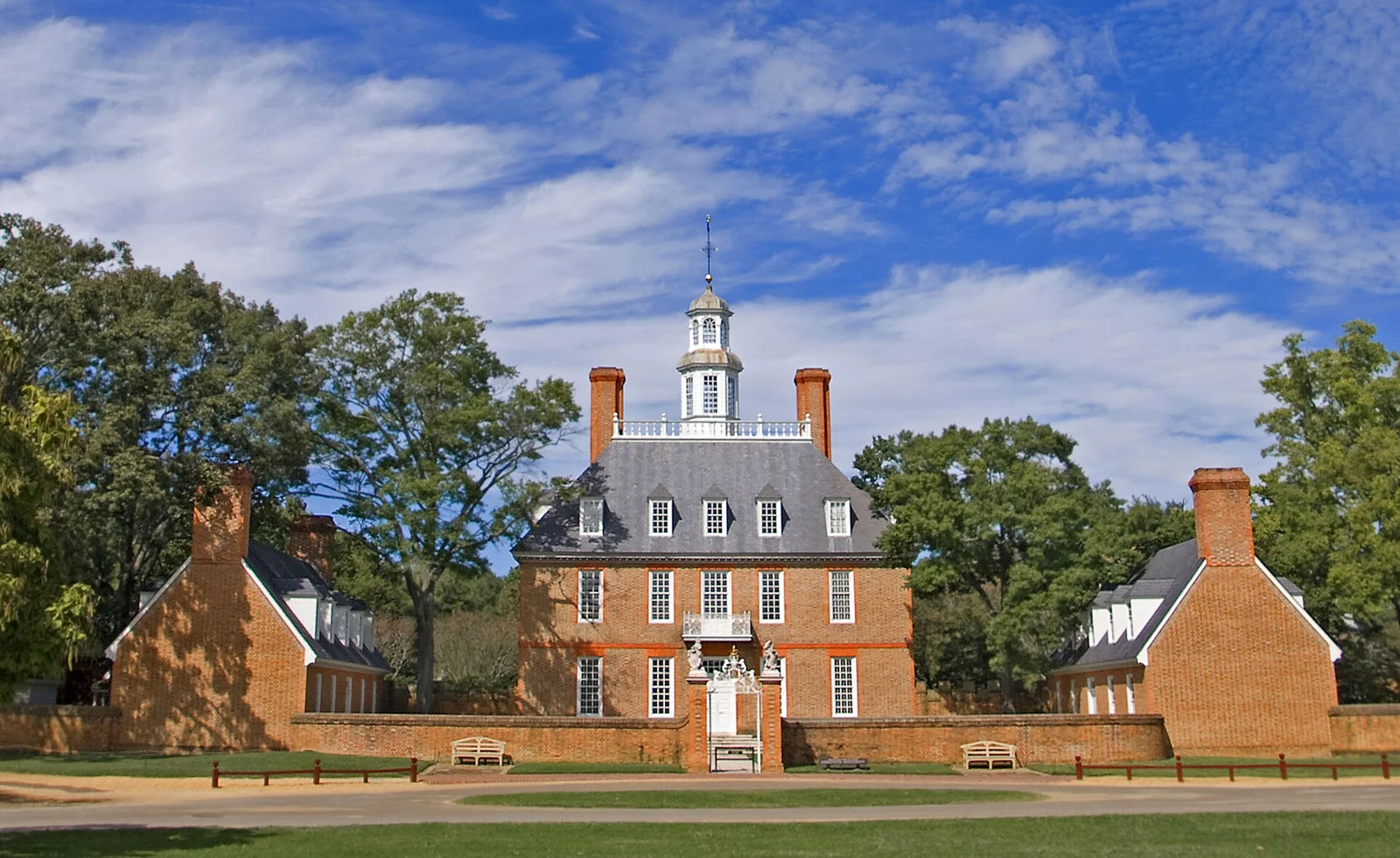 Governor’s Palace at Colonial Williamsburg, Virginia