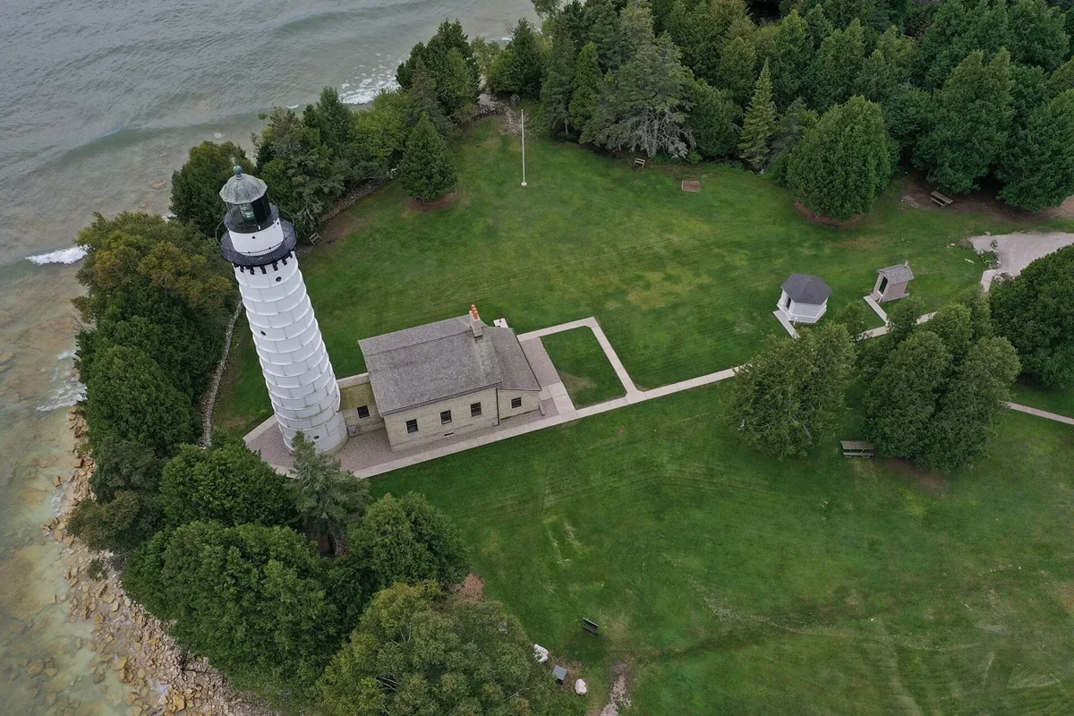 Cana Island Lighthouse in Door County