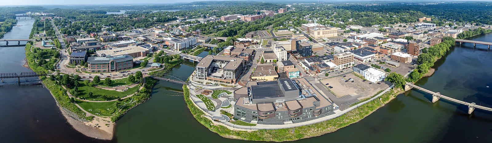 A view of Eau Claire, Wisconsin