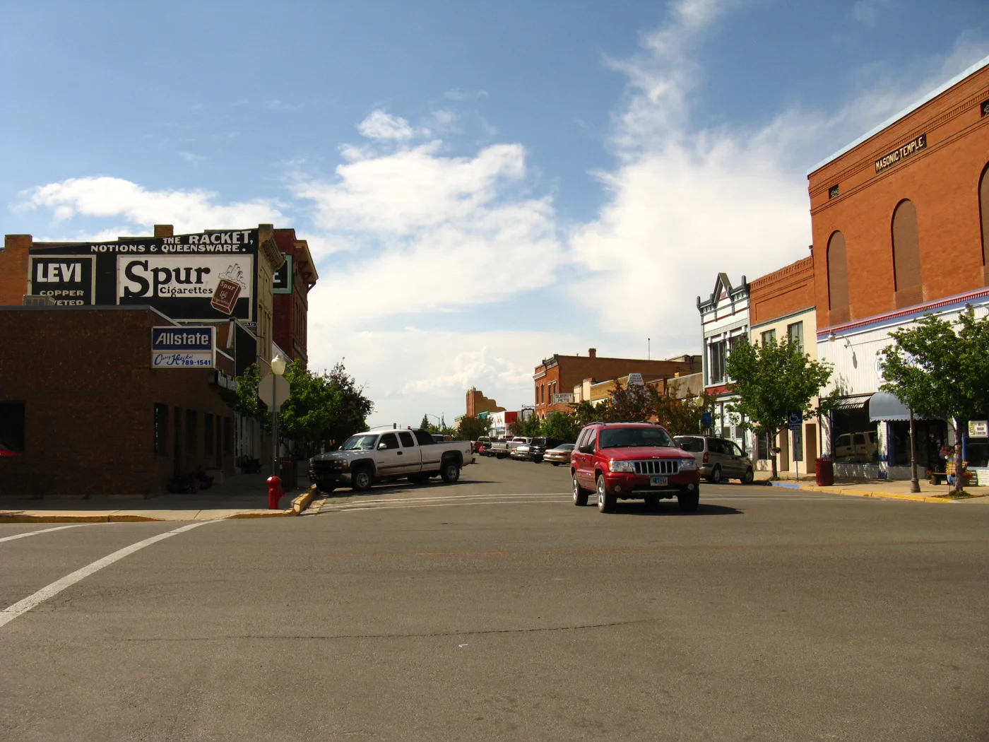 Downtown Evanston, Wyoming