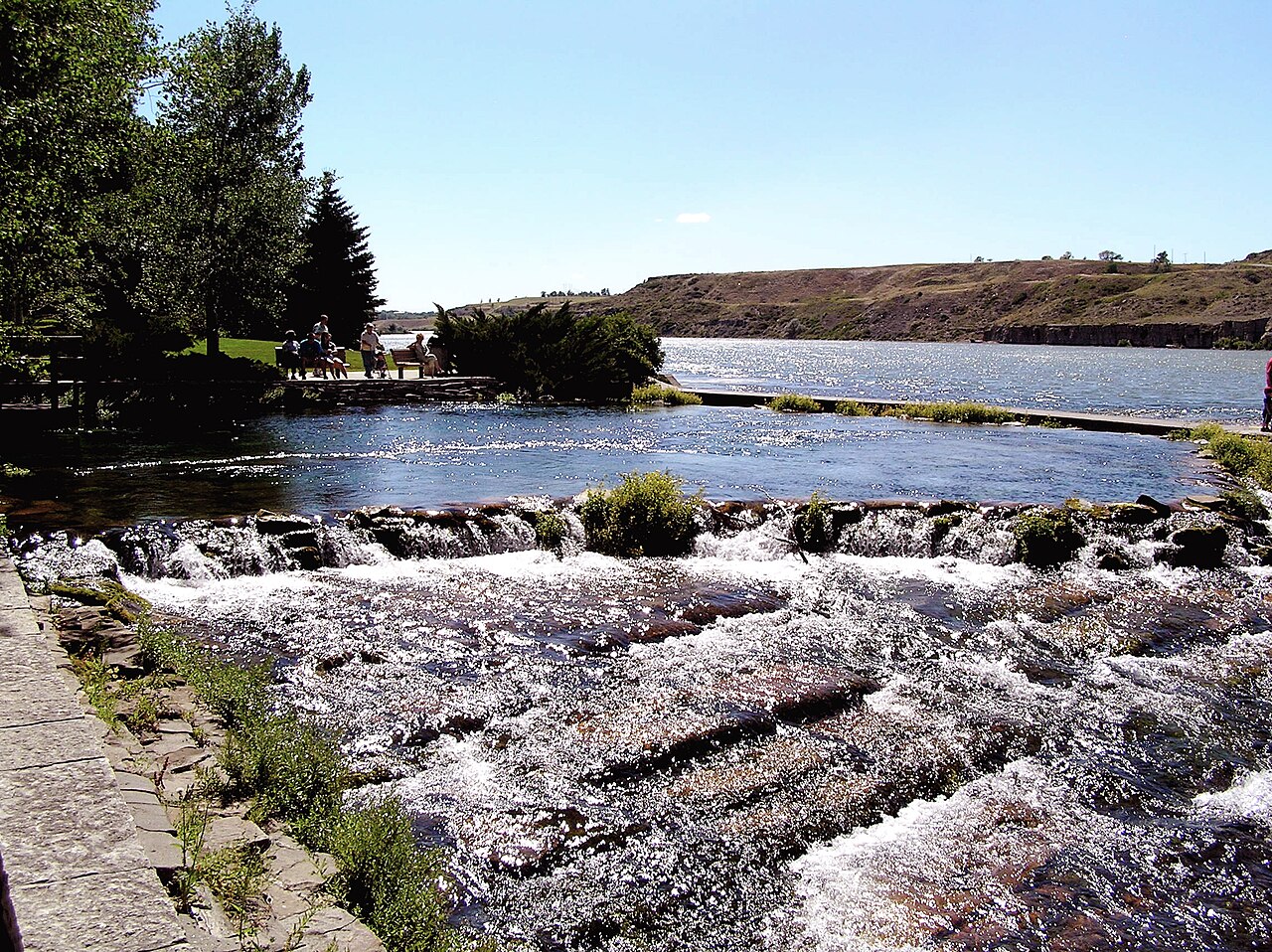 Destination photograph documented on Great Falls (Montana)