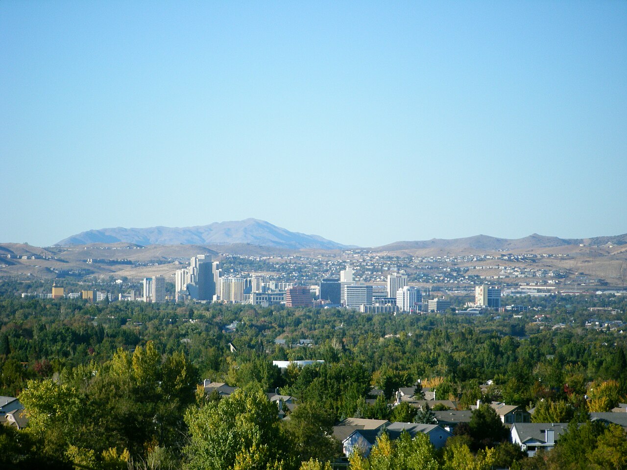 Destination area photograph near Reno
