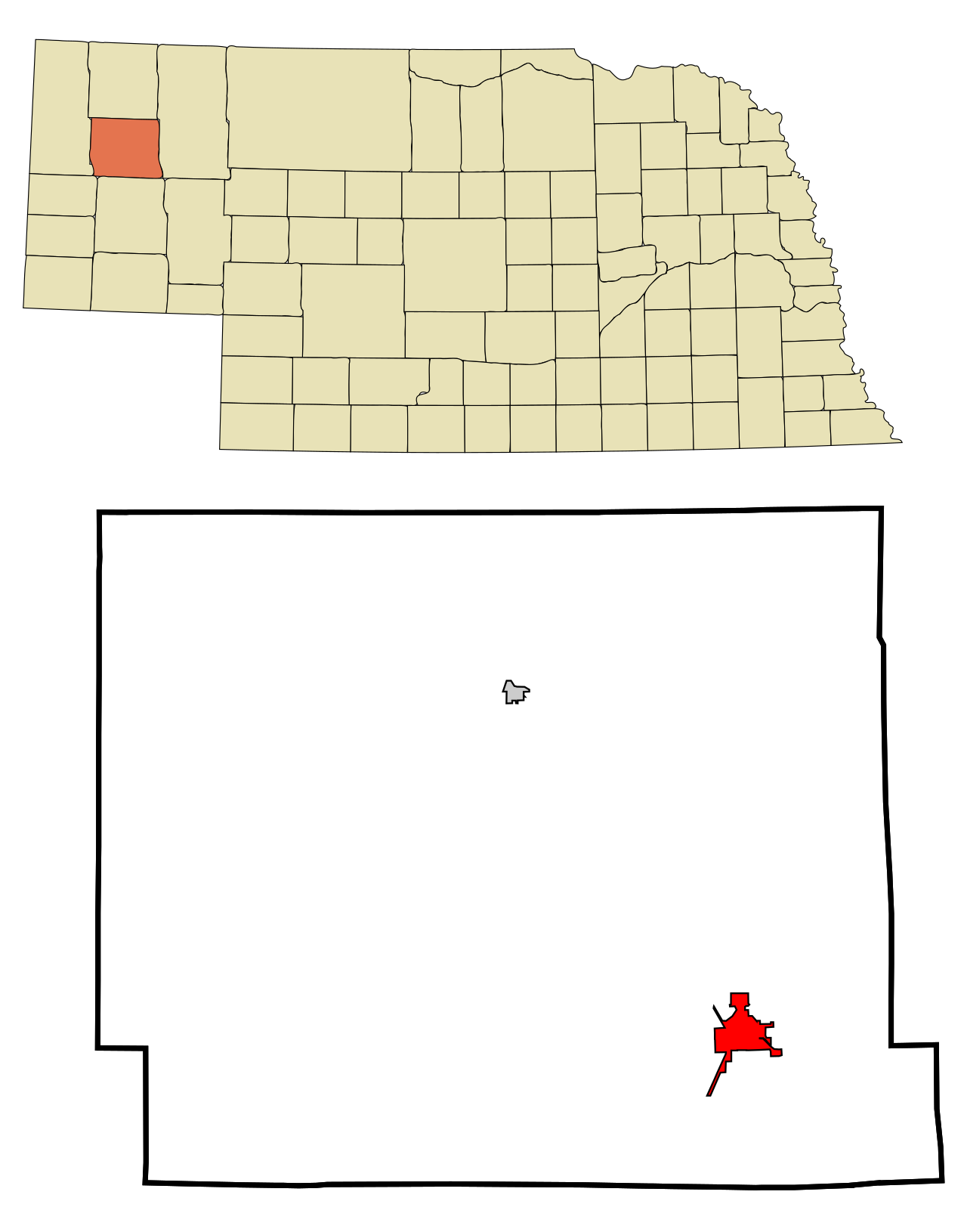 Destination area photograph near Alliance (Nebraska)