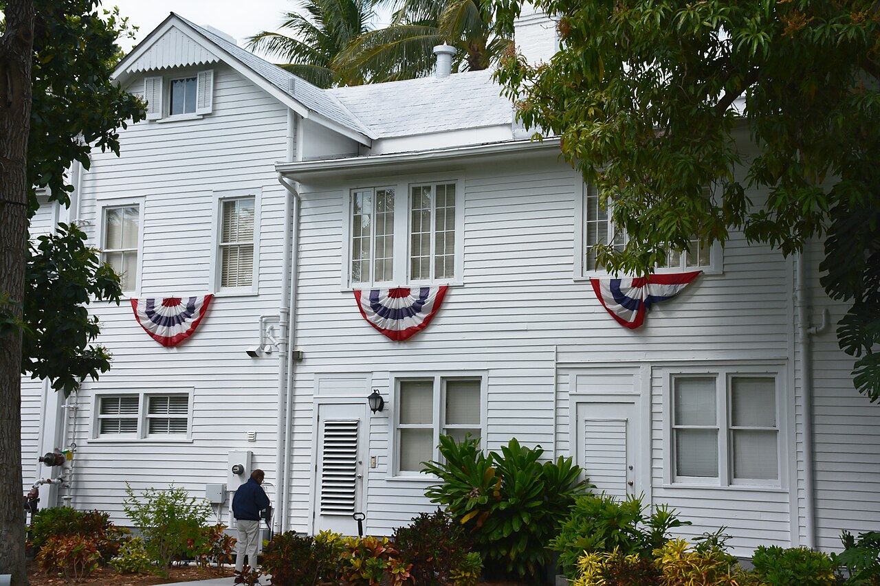 The Harry S. Truman Little White House, Key West, Florida, U.S. This is an image of a place or building that is listed on the National Register of Historic Places in the United Sta