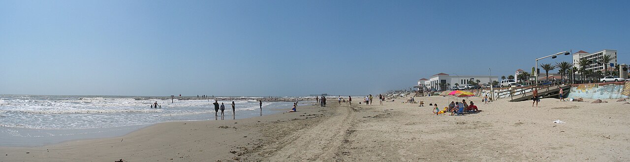 Galveston Beach Pano.