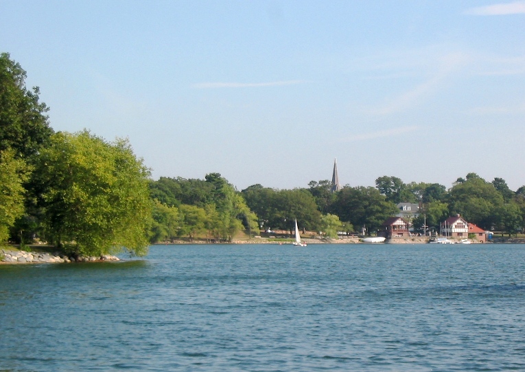 Jamaica pond. Boston, Massachusetts