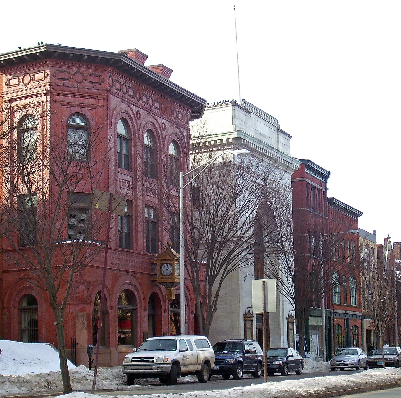 Main Street in Danbury , CT, USA