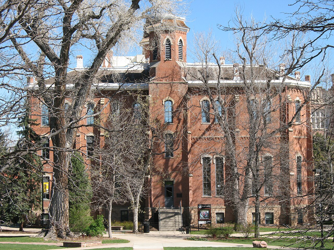 Old Main on the University of Colorado at Boulder campus