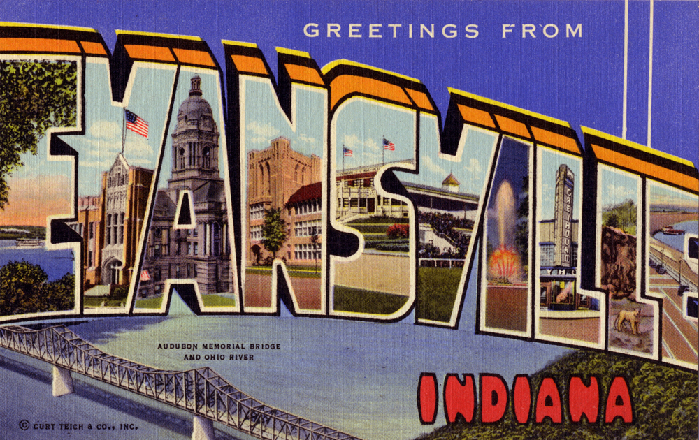 Destination area photograph near Evansville