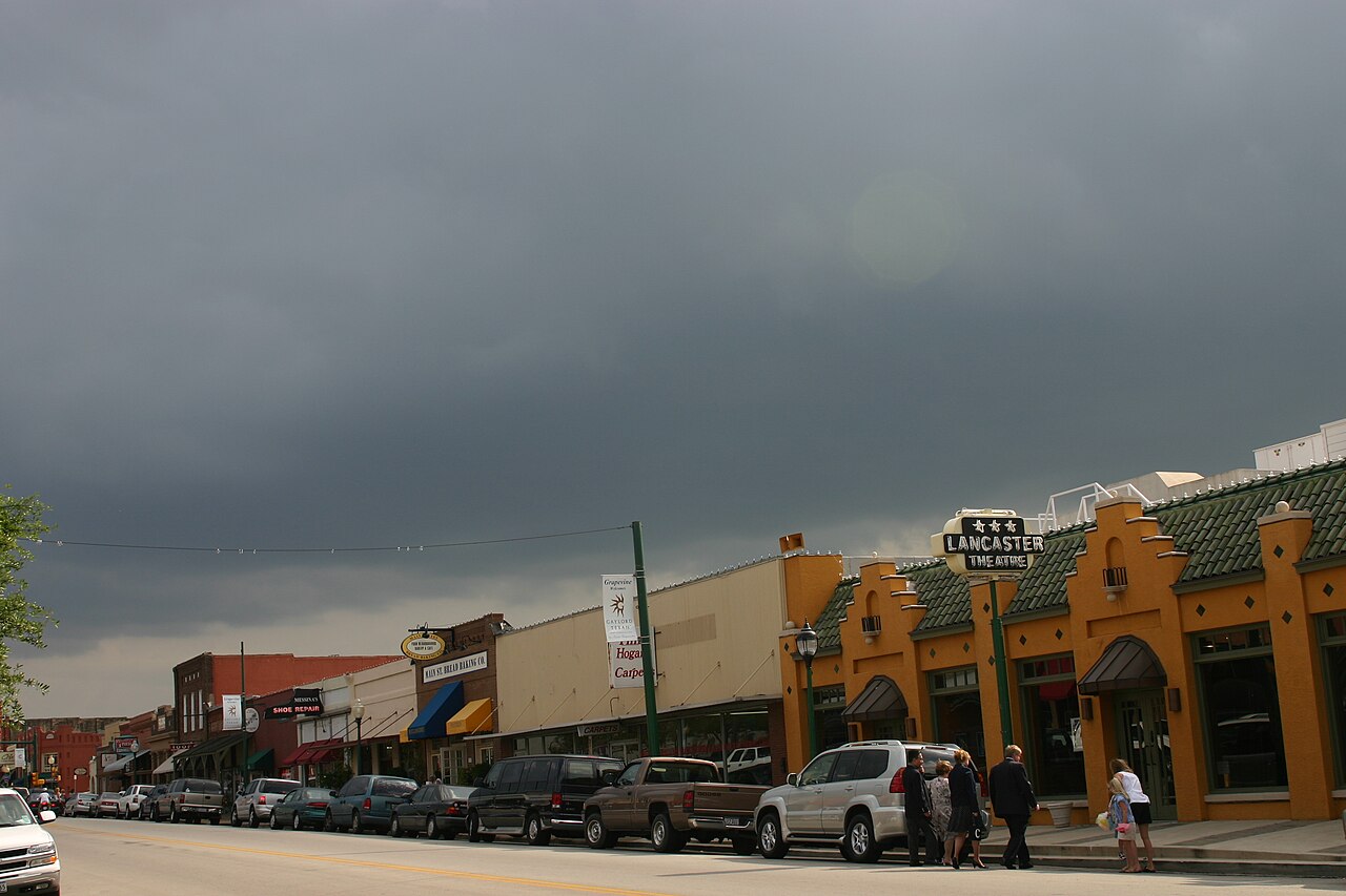 Main Street Grapevine, Texas, USA