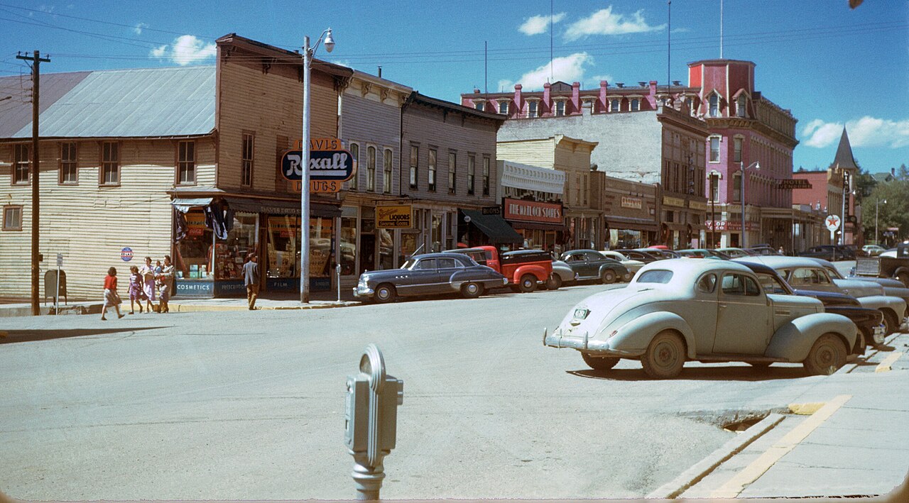 Leadville, CO Hotel Vendome, Kodachrome photgraph by Chalmers butterfield