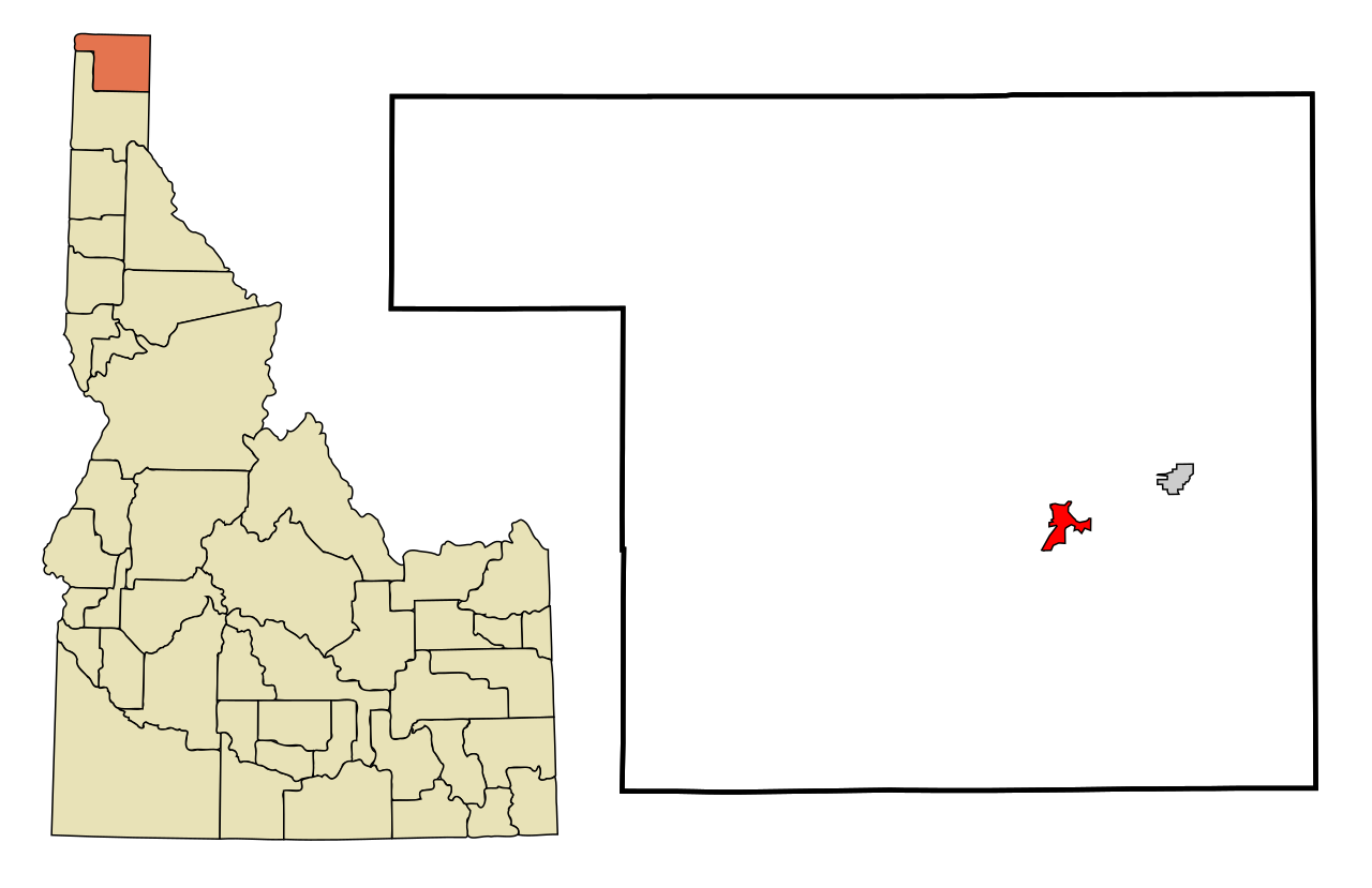 Destination area photograph near Bonners Ferry