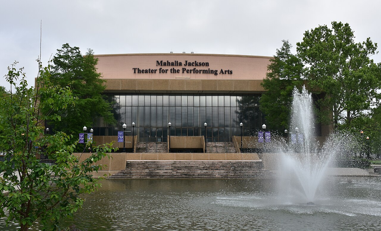 Mahalia Jackson Theater of the Performing Arts in Louis Armstrong Park , New Orleans